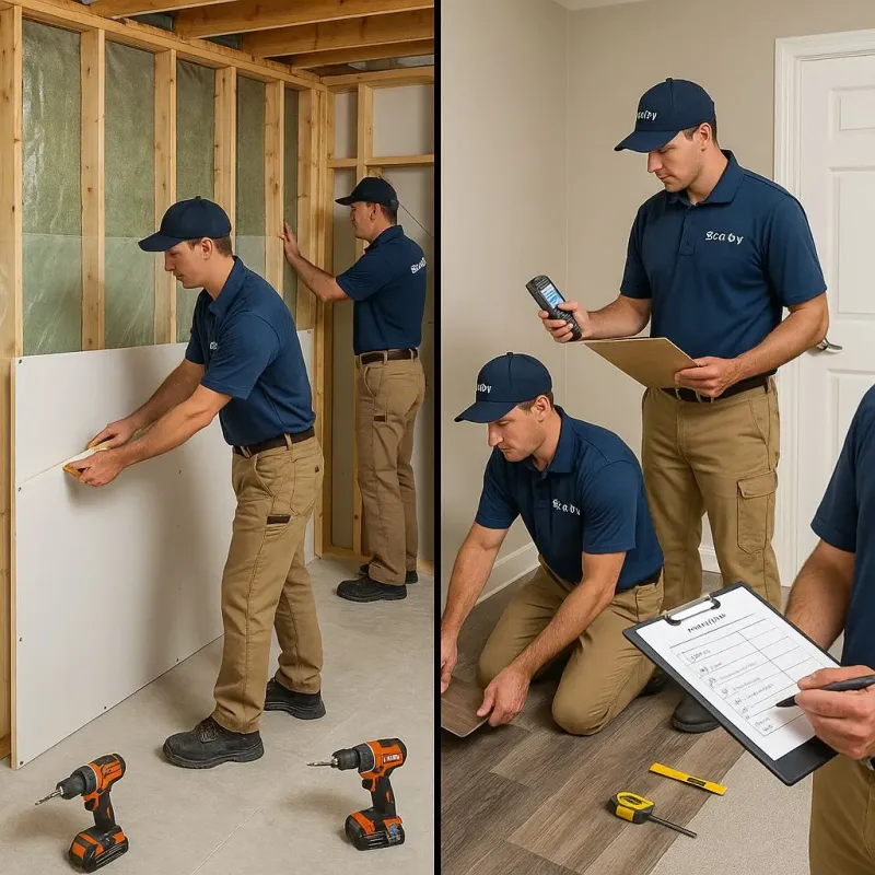 Repairs and Reconstruction process in South Suffolk, VA