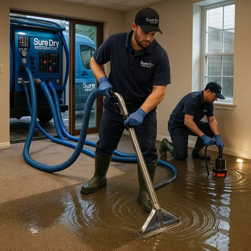 Water Extraction and Removal process in South Suffolk, VA